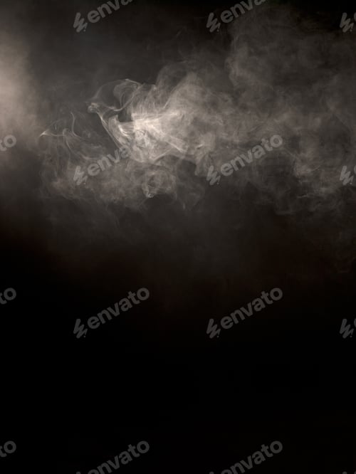 Preview: Smoke Background On Black