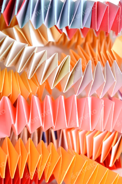 Preview: Origami Folded Paper Pattern Texture