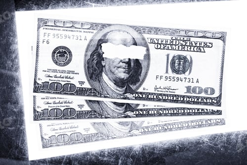 Preview: American Us Dollars Currency Abstract Background