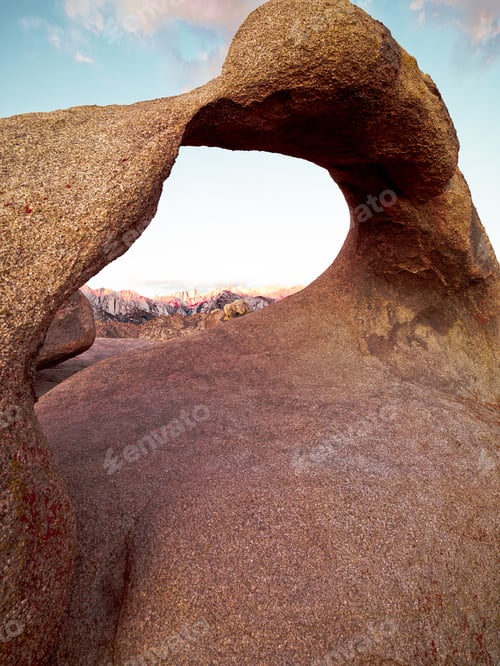 Preview: Close-Up View Of A Arched Rock, Arches For Southwestern United States.