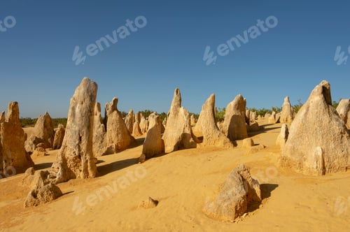Preview: Pinnacles Limestone Formations Within Nambung National Park Western Australia