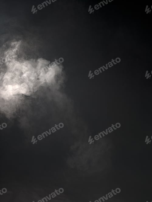 Preview: Smoke Background On Black