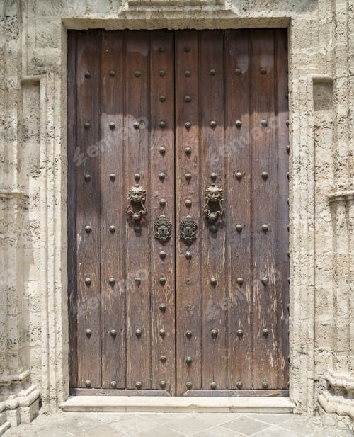 Preview: Architectural Details Of San Fransisco Church In Old Havana Cuba