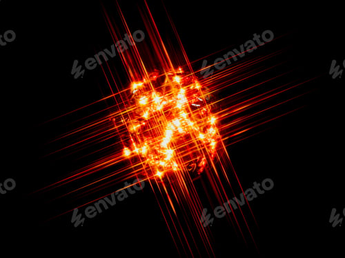 Preview: Festive Holiday Background Of Christmas Lights