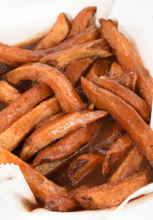 Preview: Poutine Fries Shown Vertical Ready