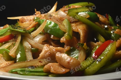 Preview: Thai Basil Chicken Shown Close Up