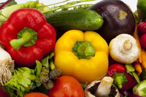 Preview: A Variety Of Fresh And Healthy Vegetables.