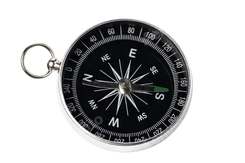 Preview: Compass Isolated On White
