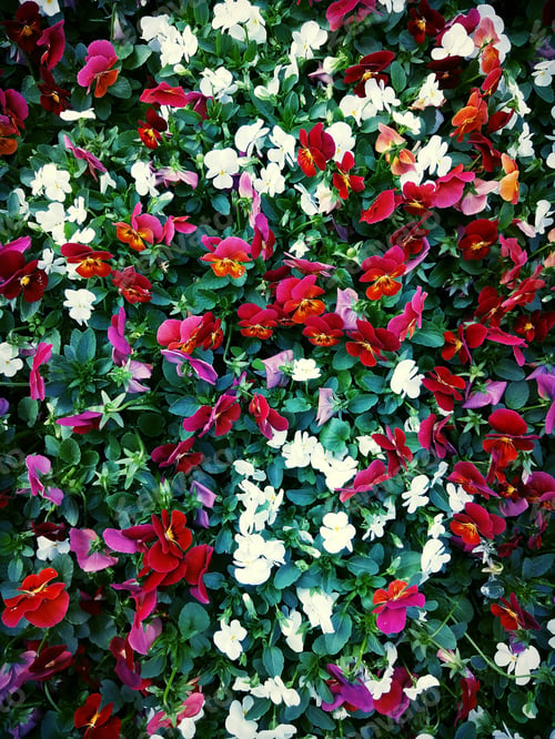 Preview: Rustic Garden Flower Background Texture