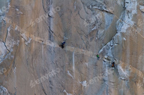Preview: Two Teams Climbing El Capitan, In What Appears To Be A Photo Shoot