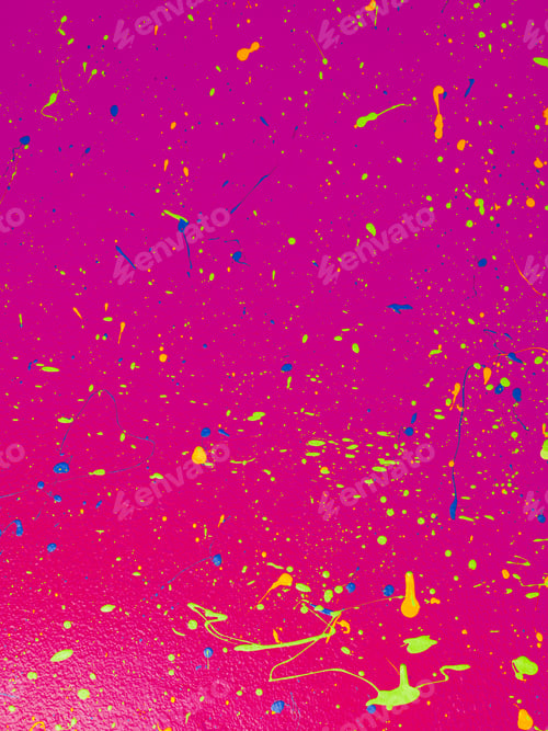 Preview: Abstract Paint Splash Colourful Background