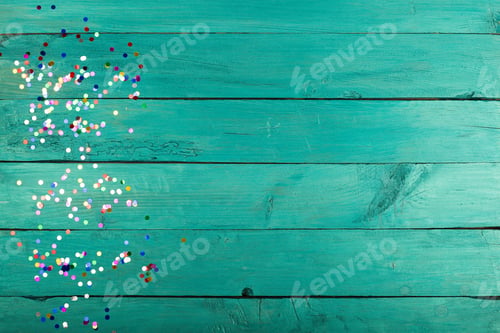 Preview: Gift Box On A Bright Colorful Background