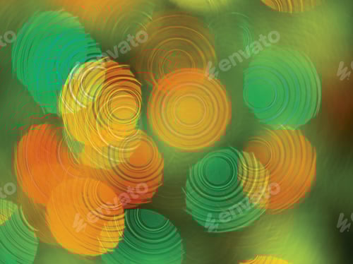 Preview: Abstract Diffused Festive Holiday Background Of Christmas Lights
