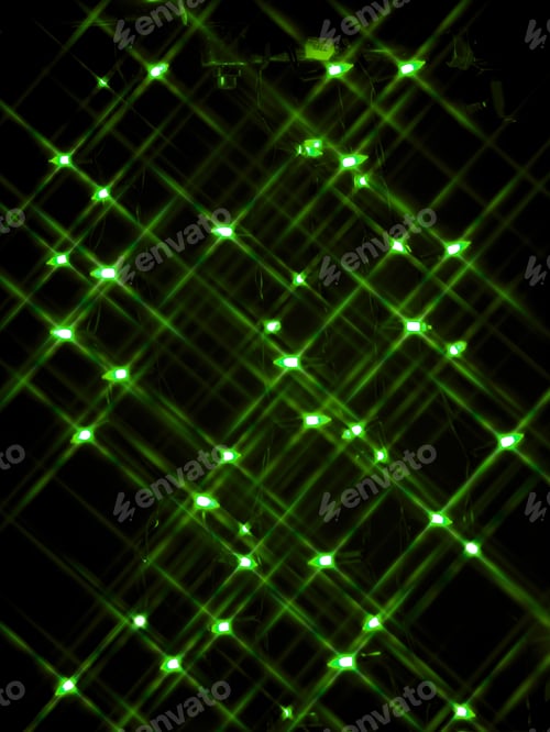 Preview: Diffused Circular Lights Blurred Bokeh Holiday Background Of Christmas Light