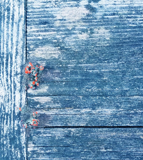 Preview: Rustic Wooden Aged Background Texture, Blue Tone