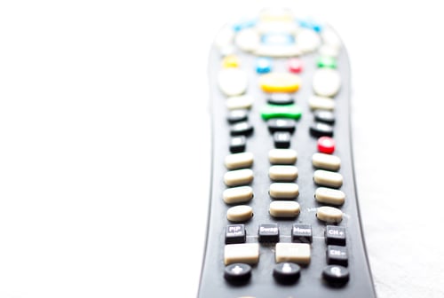 Preview: Remote Control On A White Background