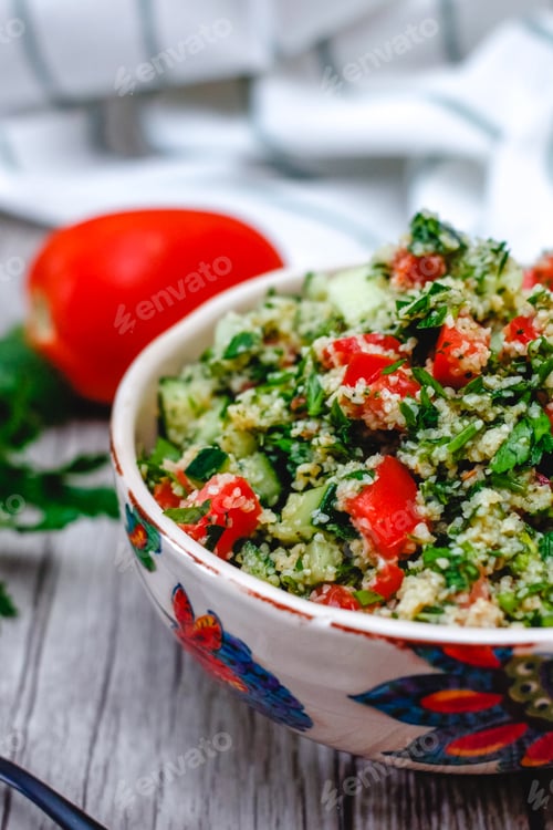 Preview: Traditional Tabouleh Close Up