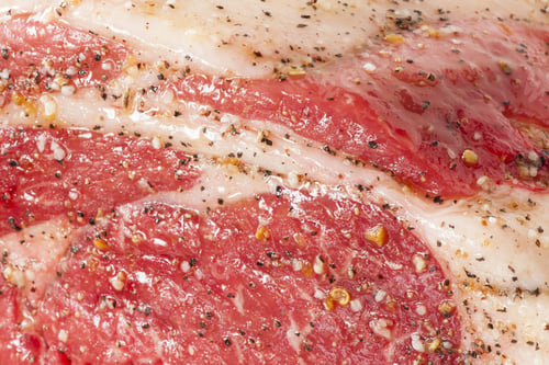 Preview: Uncooked Raw Prime Rib Roast Closeup