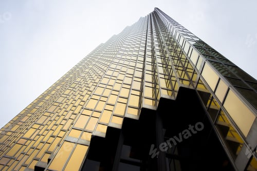 Preview: Modern Office Glass Covered Office Building