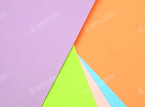 Preview: Color Paper Texture And Background, Isolated On White