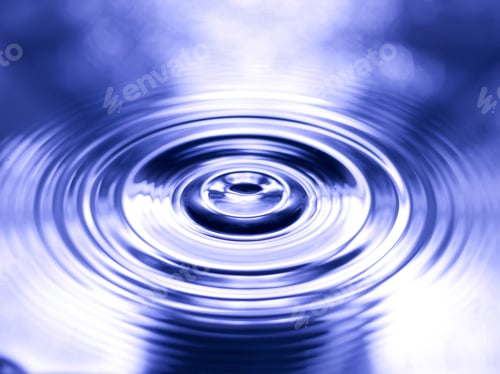 Preview: Close Up Image Of Water Ripple On Colorful Water Surface
