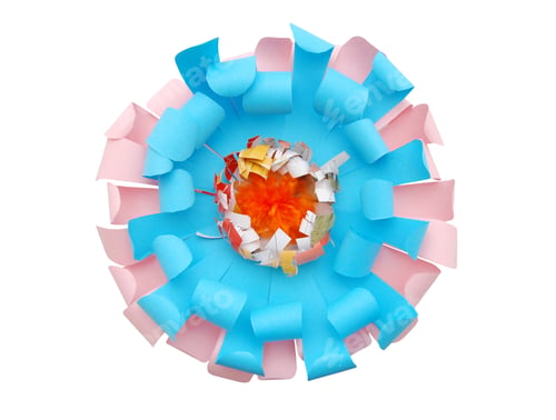 Preview: Sunflower Handmade Isolated White