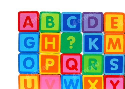 Preview: The Wooden Block Letters