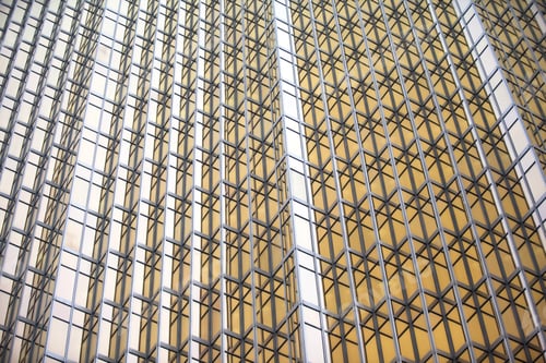 Preview: Modern Office Glass Covered Office Building