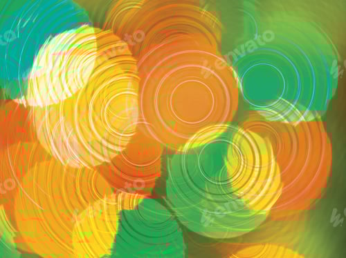 Preview: Abstract Diffused Festive Holiday Background Of Christmas Lights