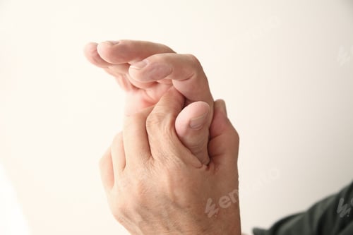 Preview: Older Man With A Sore Finger