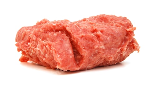 Preview: Ground Pork Piece Isolated
