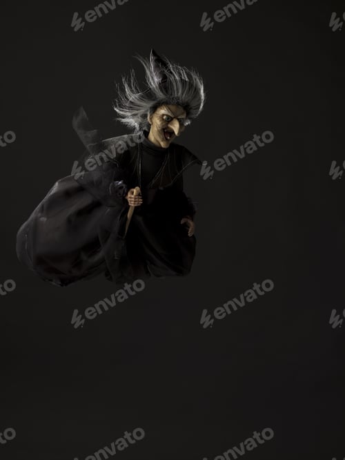 Preview: Evil Witch Halloween Themed Image