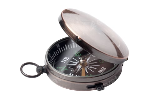 Preview: Compass Isolated On White