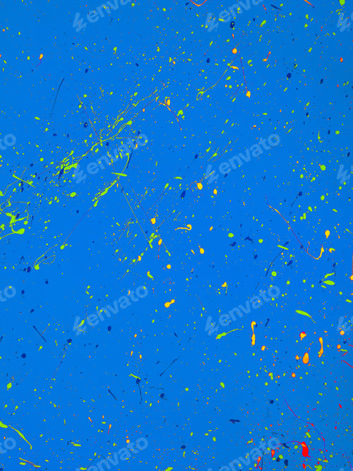 Preview: Abstract Paint Splash Colourful Background