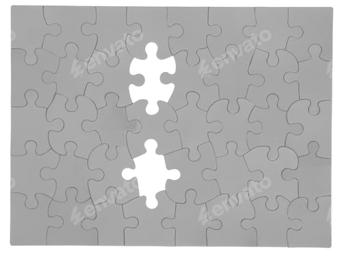 Preview: Business Puzzle Piece Concept