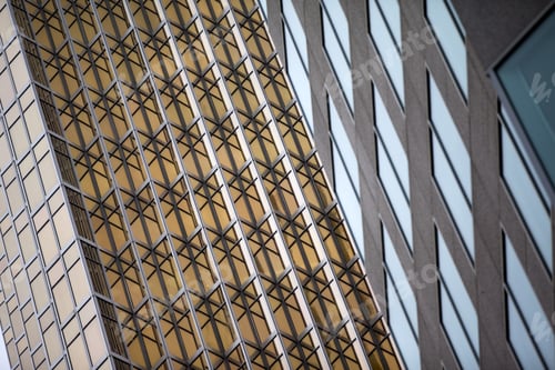 Preview: Modern Office Glass Covered Office Building