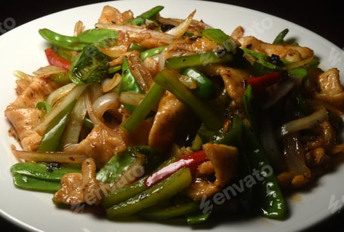 Preview: Thai Basil Chicken Horizontal Full Image