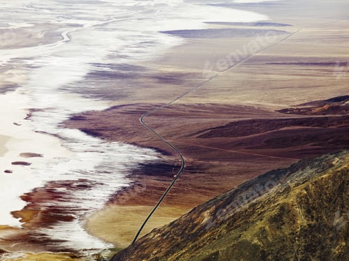 Preview: Death Valley Salt Flats Landscape Nature Image