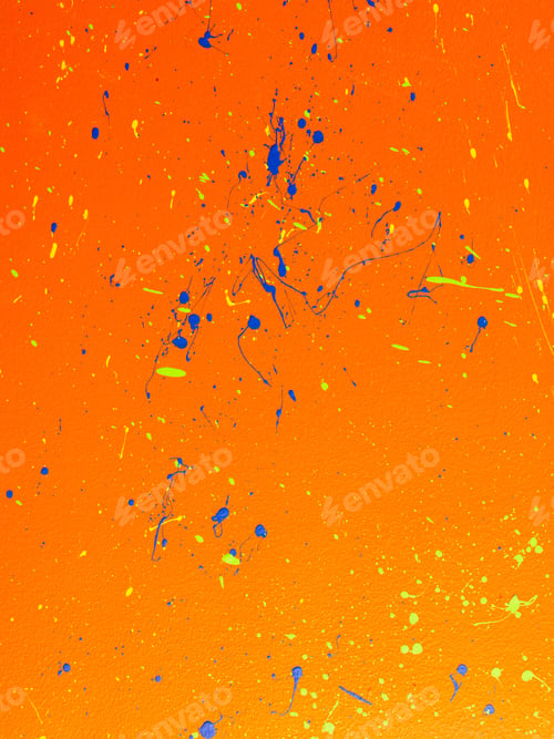 Preview: Abstract Paint Splash Colourful Background