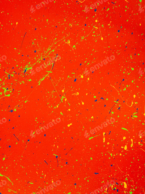 Preview: Abstract Paint Splash Colourful Background