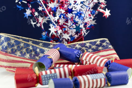 Preview: Party Favors And 4Th Of July Decorations For A Holiday Celebration And Party