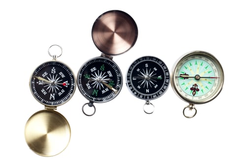 Preview: Compass Isolated On White