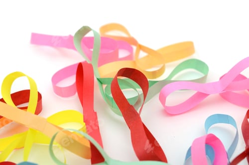 Preview: Origami Papers: Colorful Flower Petal Shapes