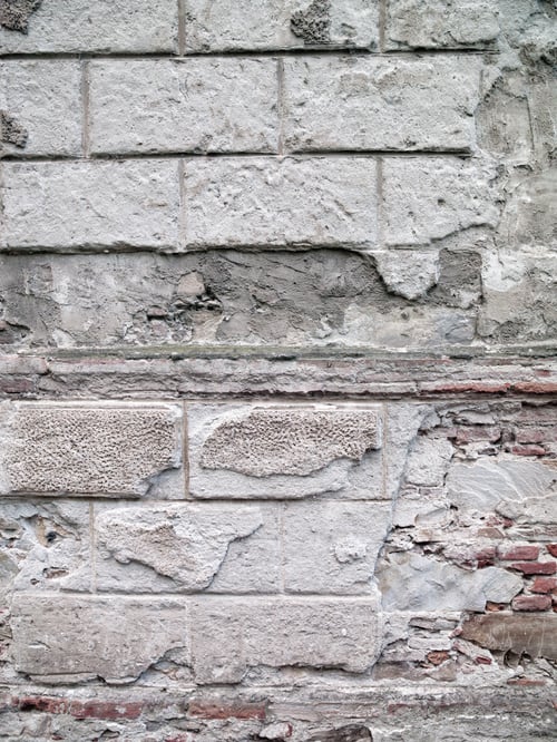 Preview: High Definition Photograph Of A Ancient Worn Wall In Italy