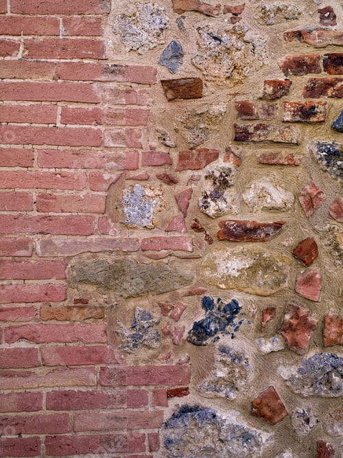 Preview: Old European Weathered And Worn Wall From The Tuscany Region Of Italy.