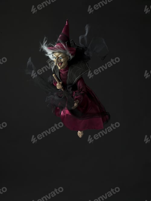 Preview: Evil Witch Halloween Themed Image