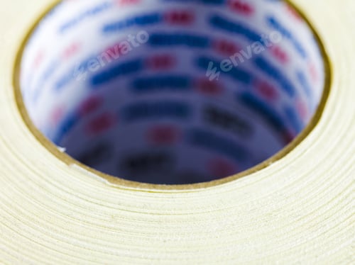 Preview: Tape On White Background