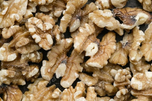 Preview: Close-Up Image Of Salted Walnuts Background