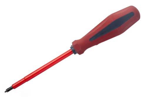 Preview: Red Screwdriver Isolated On White