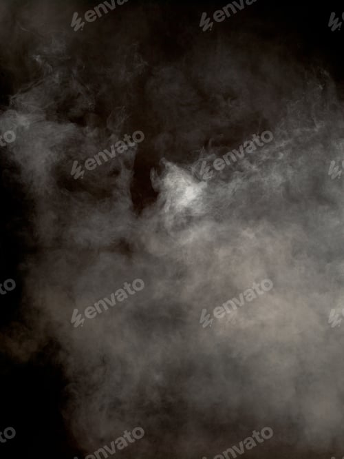 Preview: Smoke Background On Black